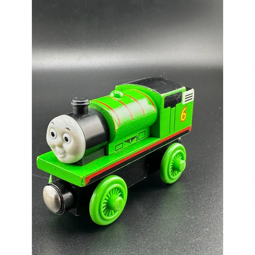 Learning Curve Percy Thomas Wooden Railway Train 2002‎ RARE YEAR #6 Vtg Engine